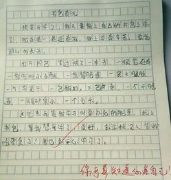 我的书包优秀作文500字