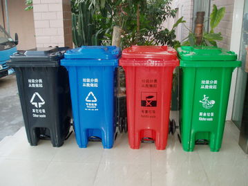 垃圾分类有几种垃圾桶颜色