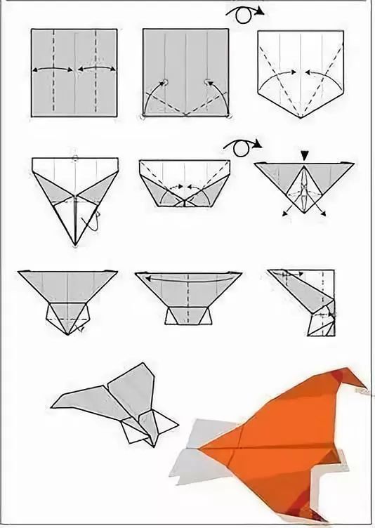 做手工折纸飞机写话二年级