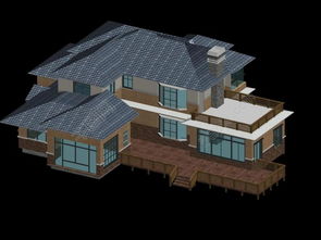 未来房屋建筑模型