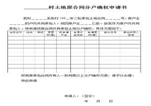 与父母分户协议怎么写(与父母分户申请怎么写)