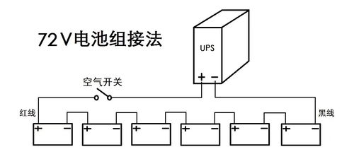 UPS电池怎样安装图，ups电池连接方法图解