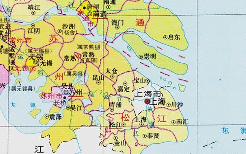 嘉定何时划入上海市，江苏与上海的区划调整,当年的10个县,为何分给了上海市