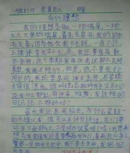 假如我是一坨屎作文