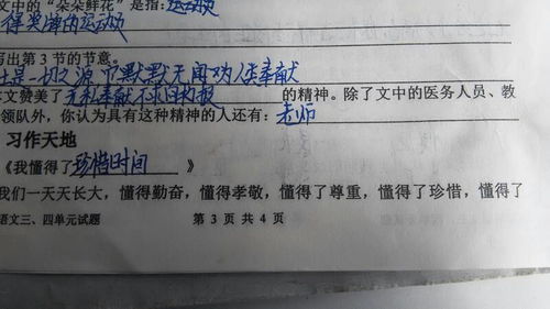 我懂得了_______作文500字