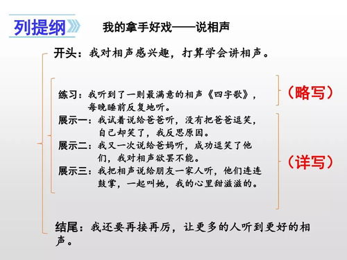 六年级作文我的拿手好戏400字