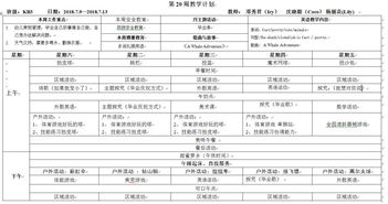 幼儿园小班秋季周计划20篇