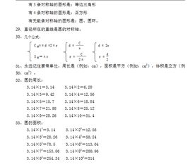 六年级上册数学所有知识点