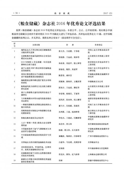 关于粮食的论文