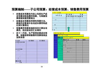 财务全面预算管理