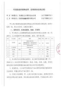 采购合同包括哪几类(采购合同的类型)